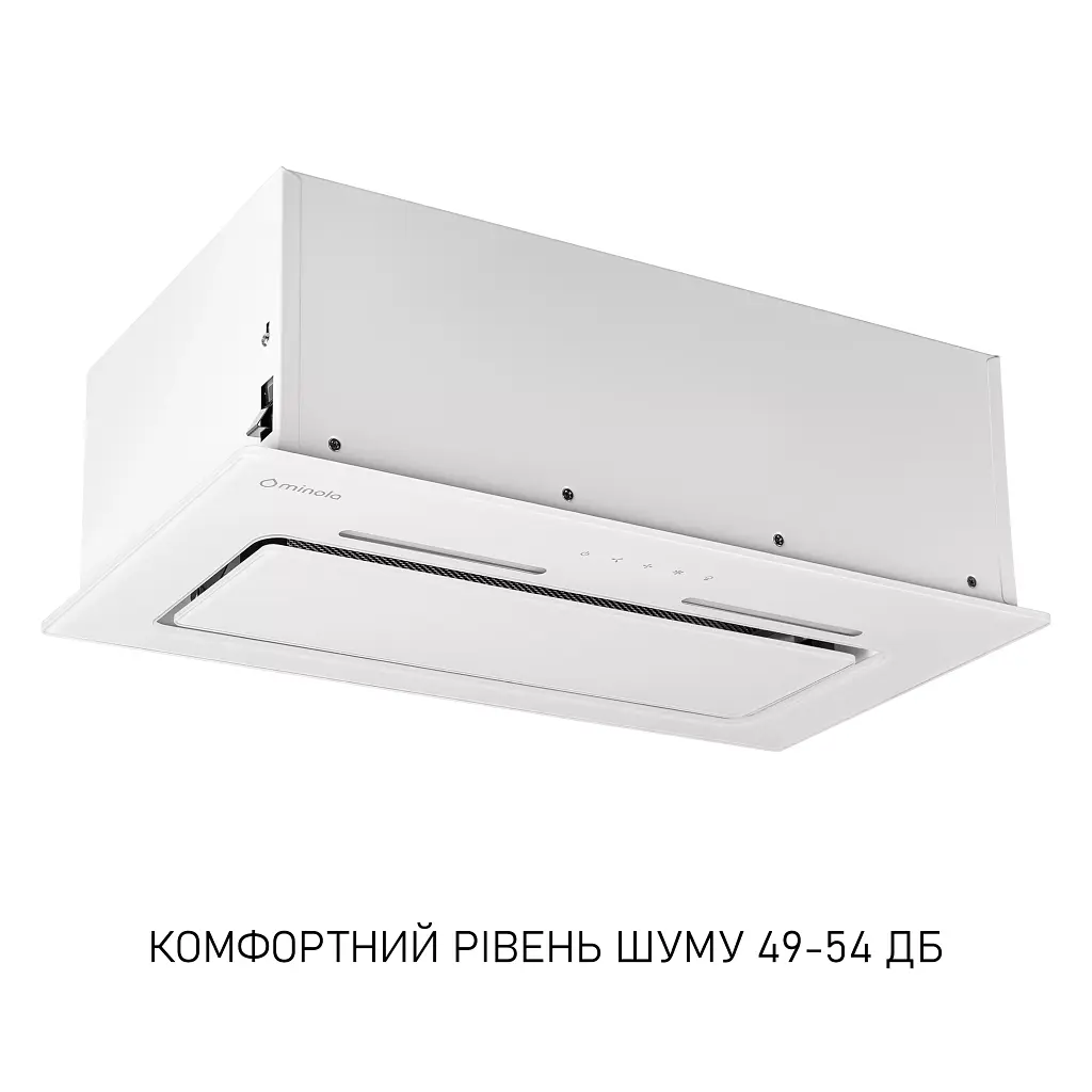 Вытяжка полновстраиваемая Minola HBI 6473 WH GLASS 800 LED Line - фото 6