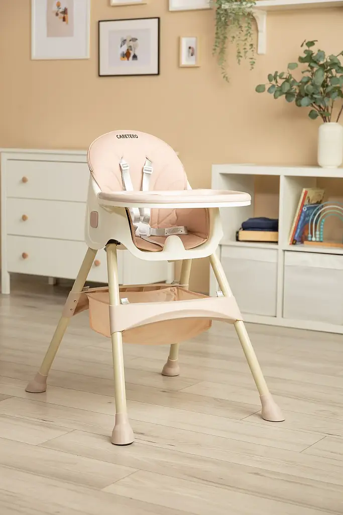 Стульчик для кормления 2в1 Caretero Bill Pink - фото 8