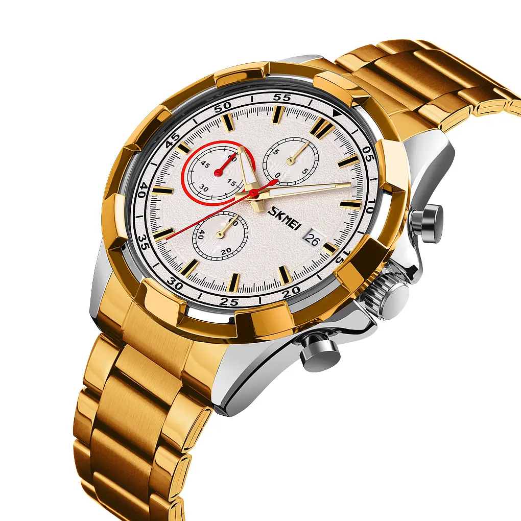 Чоловічий наручний годинник 9192GD Gold Skmei acs0029871 - фото 2