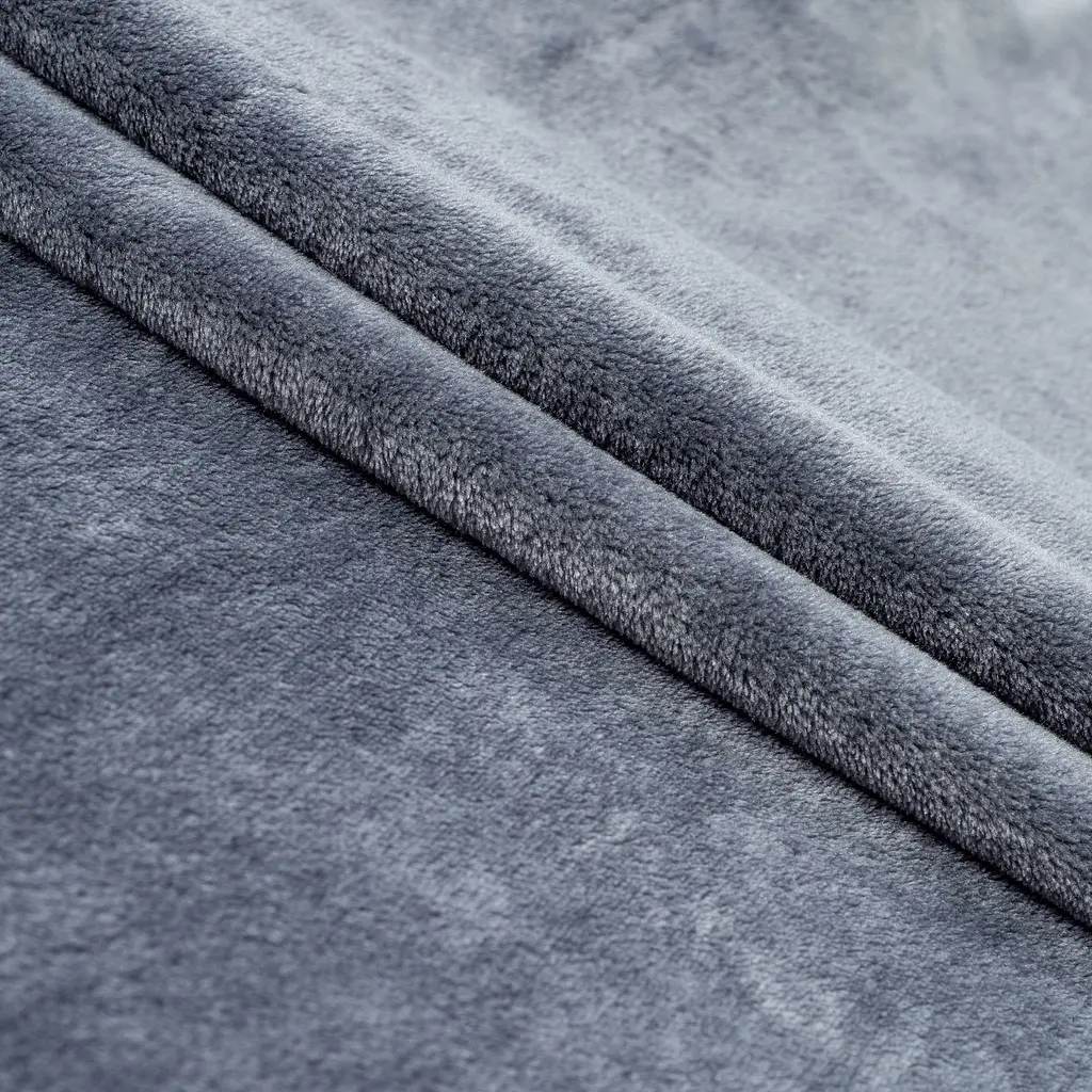 Плед флисовый Home line Фланель, 150х195 см, графитовый (170796) - фото 2