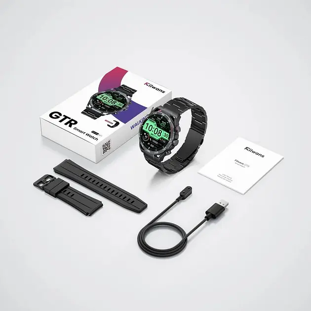 Смарт-годинник Haylou Filwans GTR Smartwatch HF003 Black - фото 7