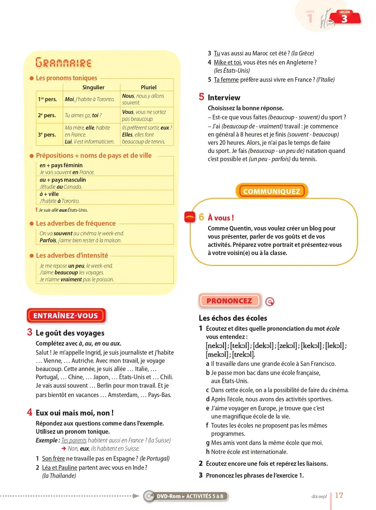 Le Nouveau Taxi. Niveau 2. Livre de l'élève + DVD-ROM - фото 19