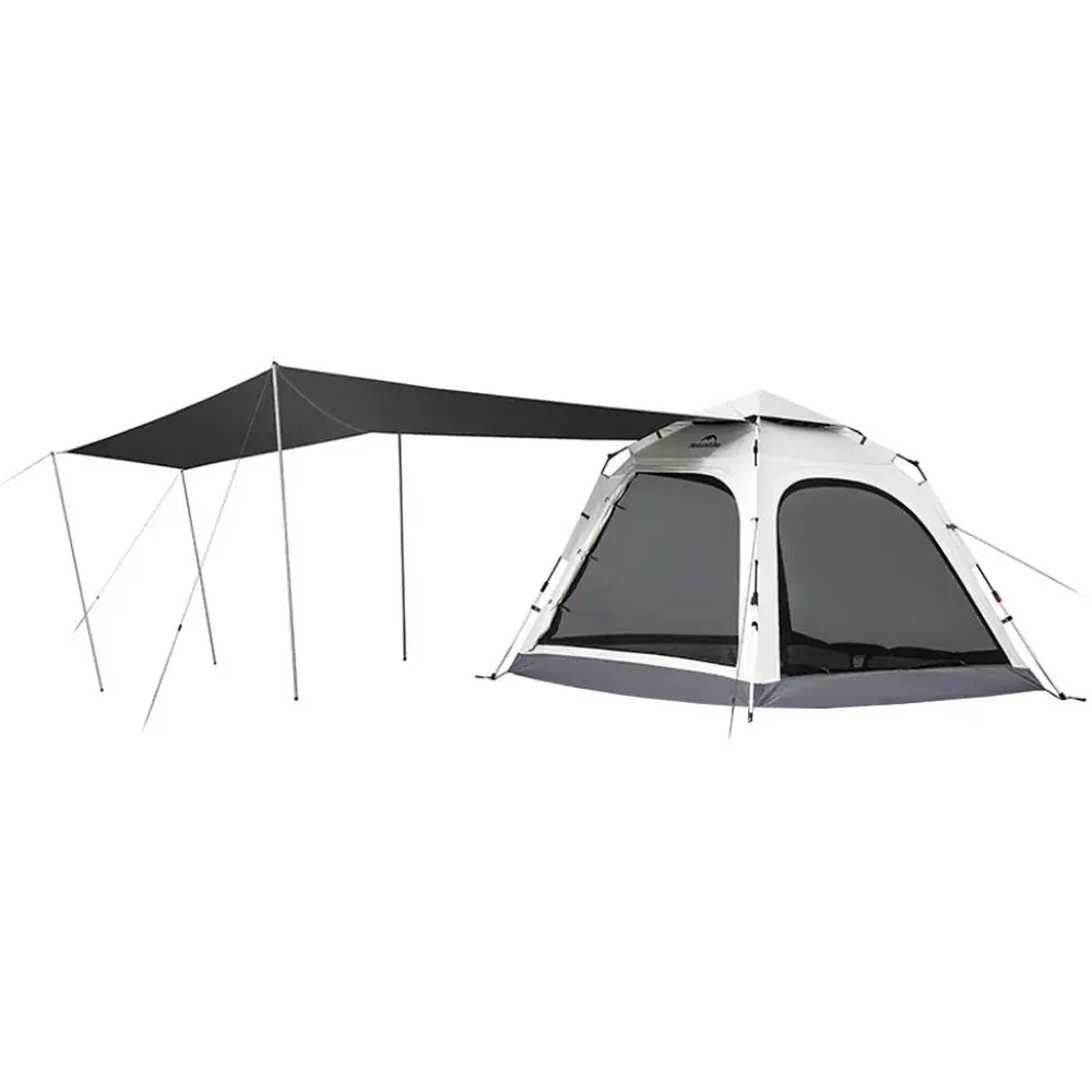 Намет Naturehike Ango CNK2550WS010 L 3 автоматичний з тентом Grey