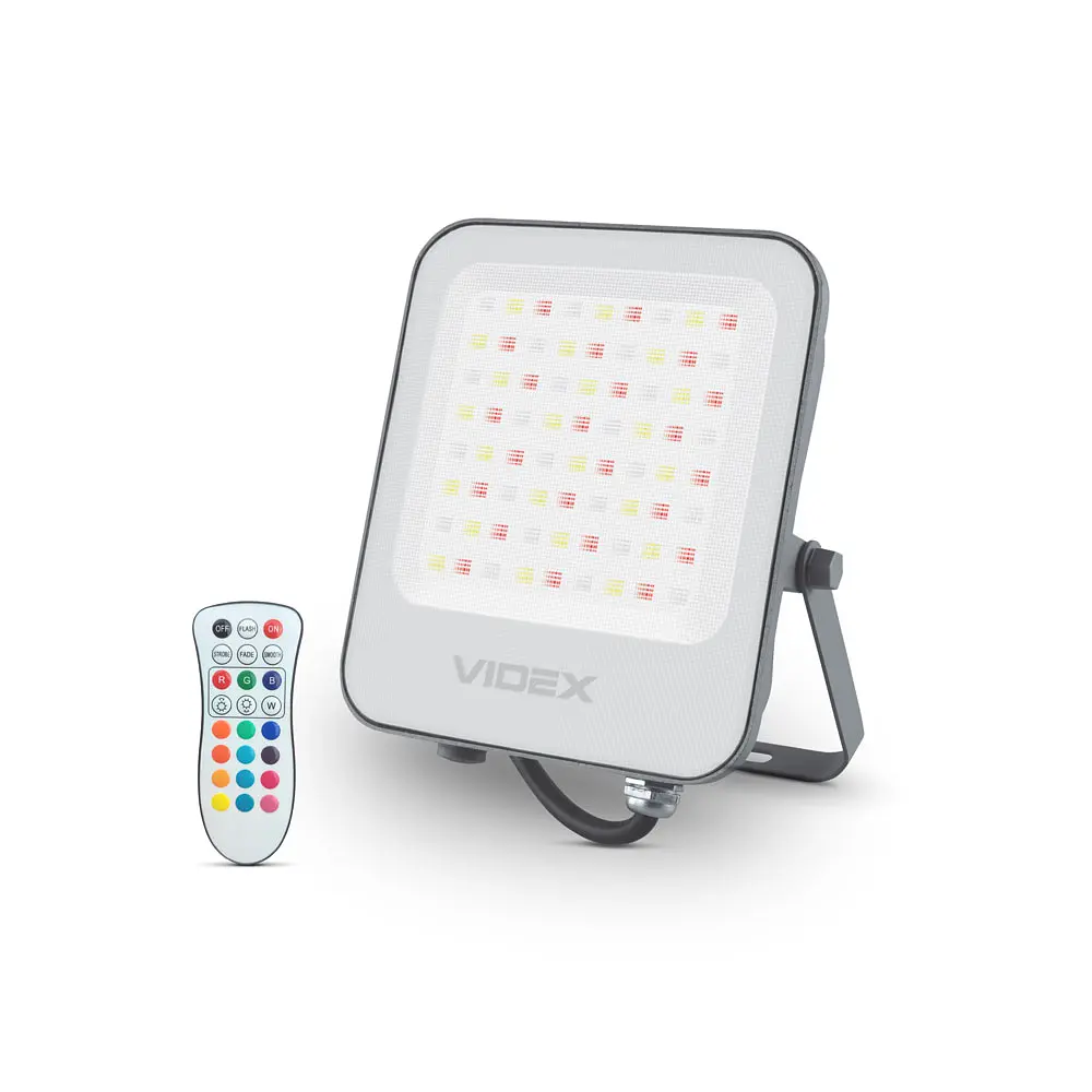 LED прожектор Videx 50W RGB 220V (VL-F3-50-RGB) (27162-000) - фото 2