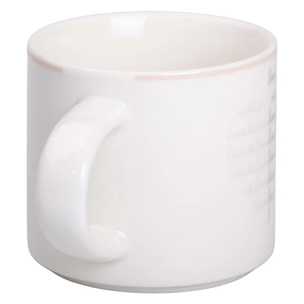 Чашка керамическая Liling Rongxiang Ceramic 350 мл белая RX-N240126W - фото 2