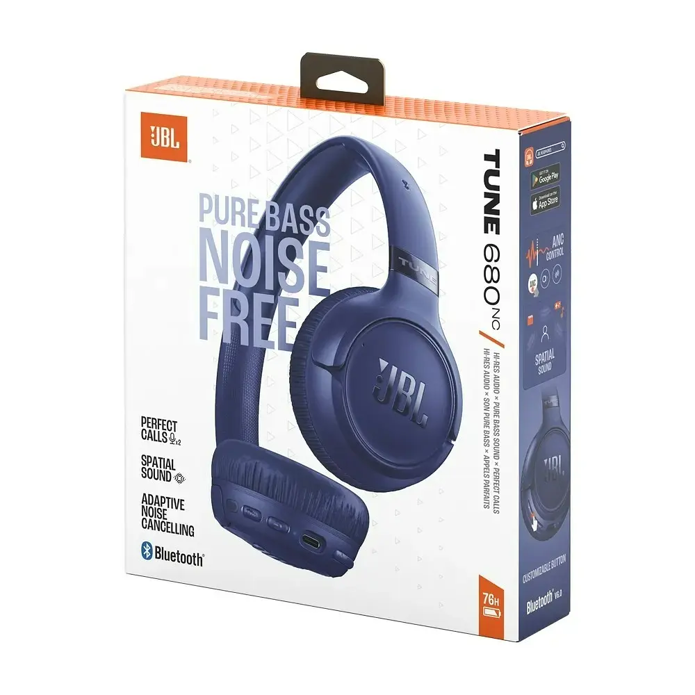 Bluetooth-гарнітура JBL Tune 680NC Blue (JBLT680NCBLU) - фото 10
