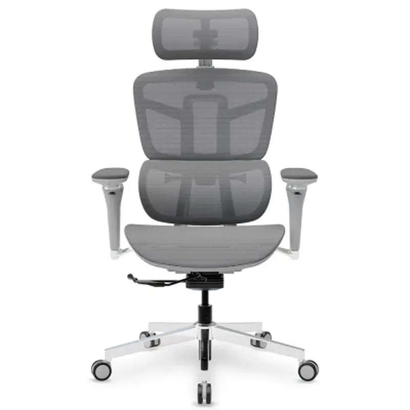 Офісне крісло Mealux S4 Air Grey (HF-S4 M/G) - фото 4