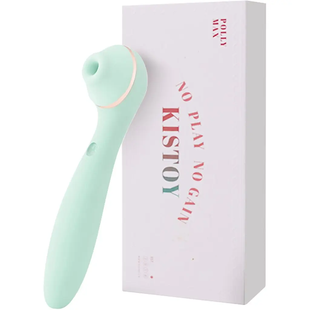 Вакуумный стимулятор KissToy Polly Max Green (SO9559) [108415] - фото 4