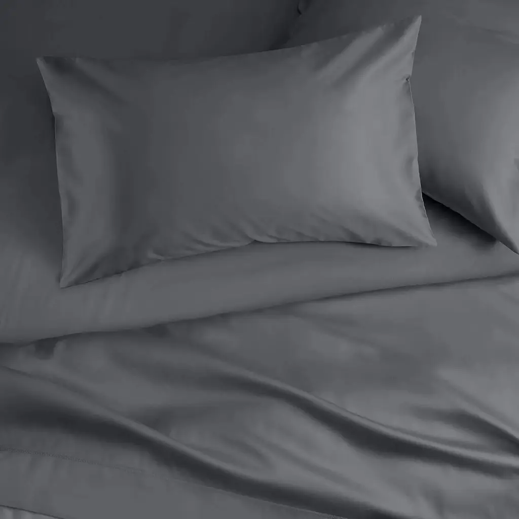 Підковдра Cosas сатин Grey Satin полуторна 160х220 см (Сатин_Серый_160P) - фото 2