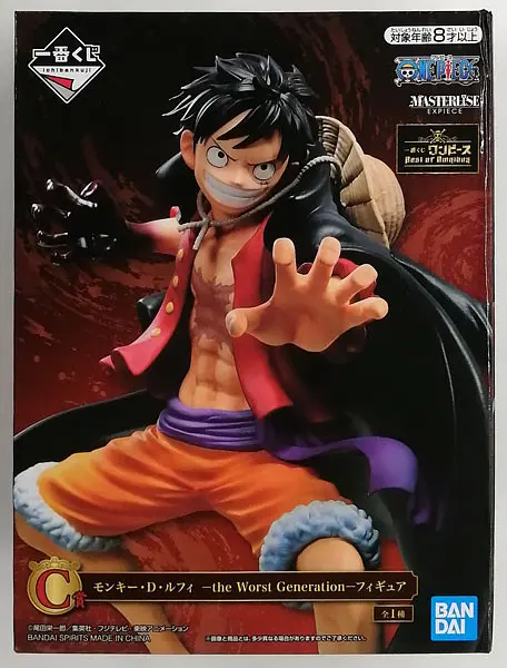 Фігурка Banpresto The Monkey D. Luffy the Worst Generation One Piece Ван Піс Луффі 15 см B TWG OP L - фото 4