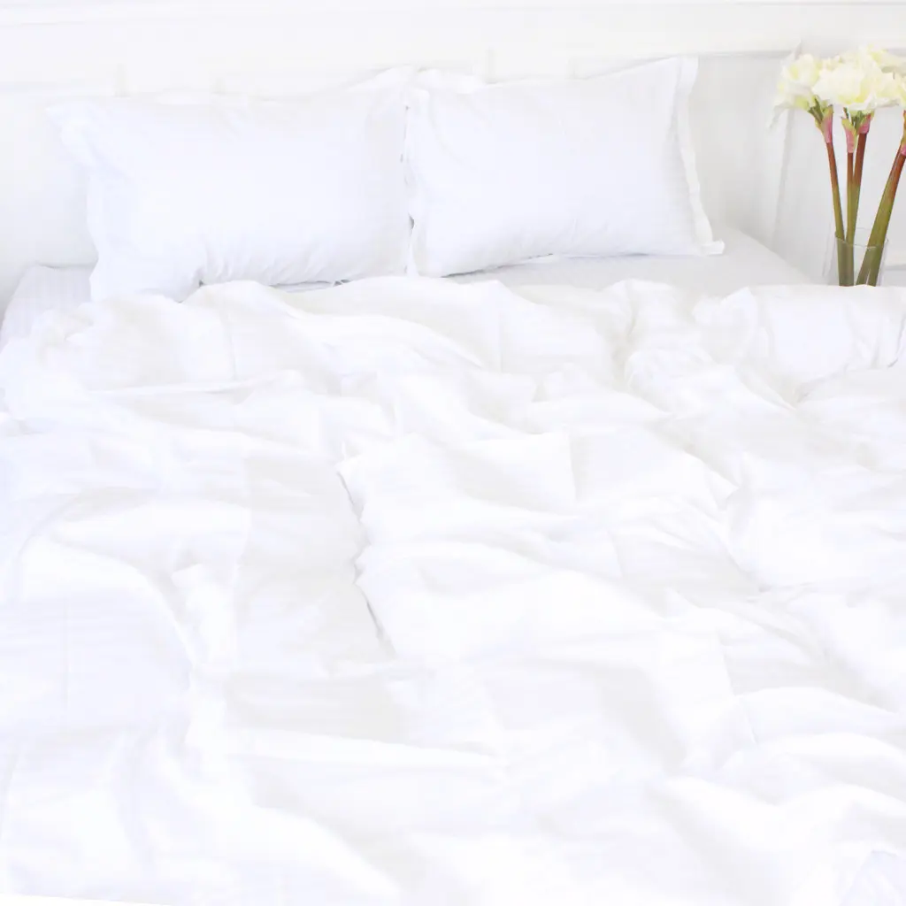 Постільна білизна MirSon Satin Stripe 30-0001 White 160х220 Сімейний (2200005245712) - фото 3