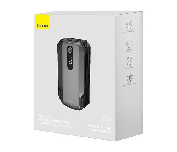 Автомобильное пуско-зарядное устройство Baseus Jump Starter 20000mAh 2000A - фото 5