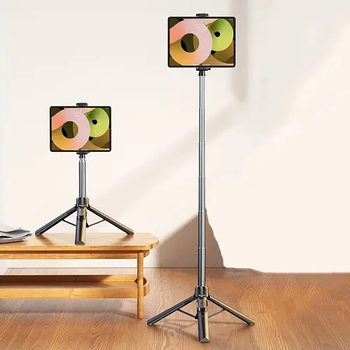 Штатив трипод GRAND A32 Bluetooth з тримачами для 2 телефонів 160 см - фото 3