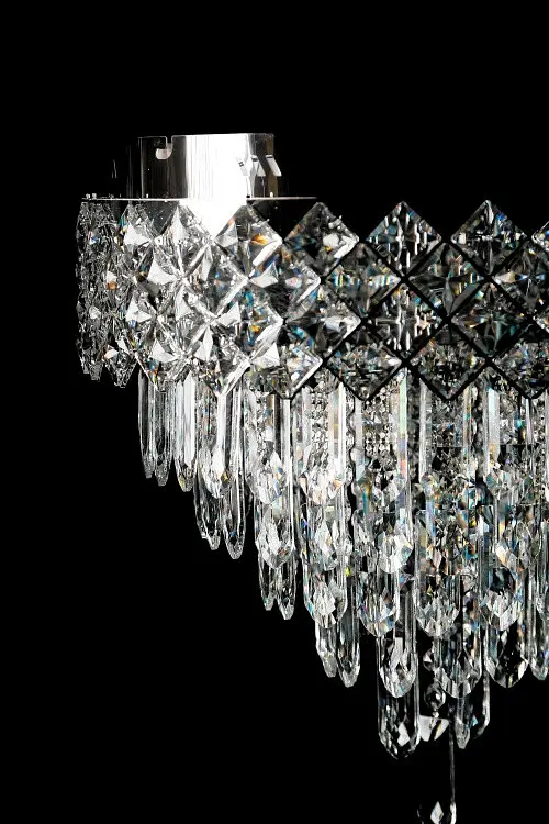 Кришталева LED люстра Splendid Ray L9041/450/1 LED (CH+Clear) - фото 3
