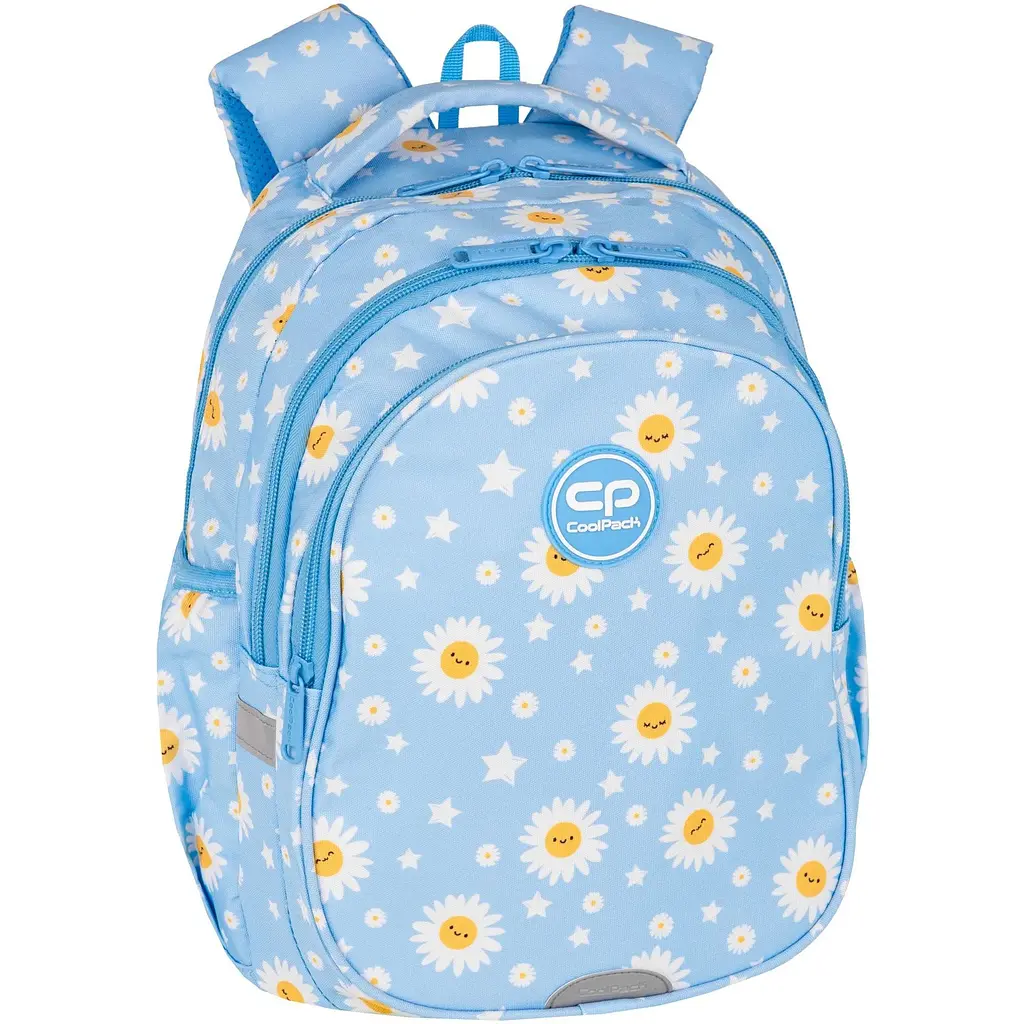 Набір: Рюкзак шкільний CoolPack Jerry Daisy Sun (F029834) + Пенал на блискавці CoolPack Campus з органайзером 23x9x5 см блакитний (E62547) - фото 2