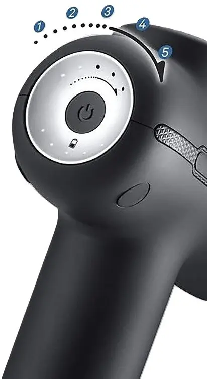 Масажер перкусійний ручний NAIPO Massage Gun MGG-2103 для тіла без підігріву UA - фото 3