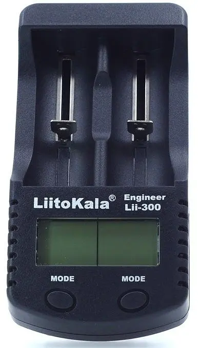 Зарядний пристрій LiitoKala Lii-300, 2x(Lion/NiMH/NiCd), Power Bank, discharge function, display (Lii-300) - фото 6