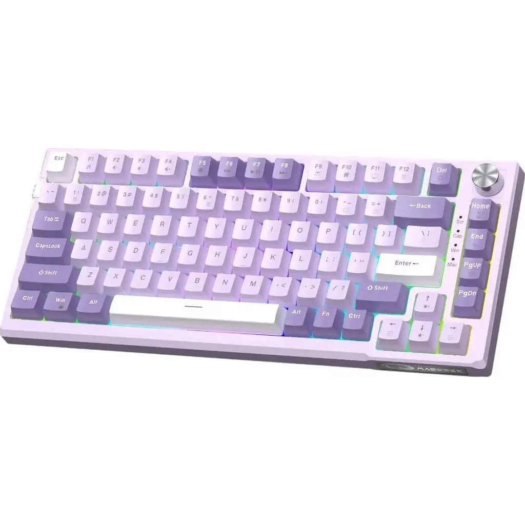 Клавіатура MageGee SKY 81 RGB Violet Switch Violet (6971969727939) [164304] - фото 2