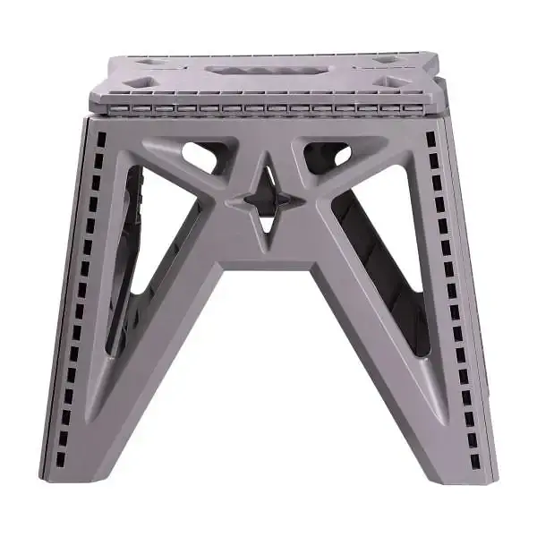 Табурет складной Slow Journey пластиковый серый SJ-0102G - фото 2