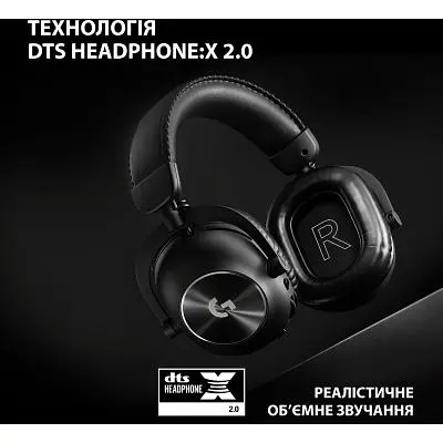 Наушники Logitech G Pro X 2 Lightspeed Wireless Black (981-001263) - фото 8