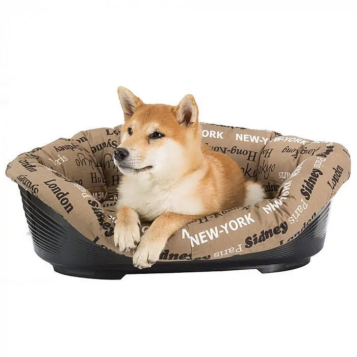 Подушка та пластиковий лежак для собак та котів Ferplast SOFA' (FR70228999) - фото 4