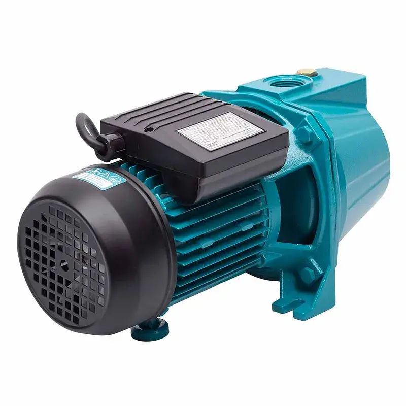 Насос відцентровий самовсмоктуючий 1.1кВт Hmax 55м Qmax 60л/хв AQUATICA JETa100 (775093) - фото 8