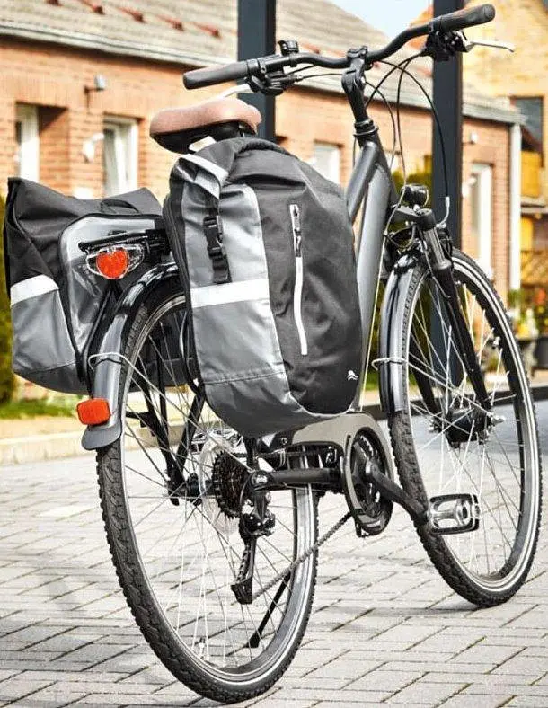 Велосипедна сумка, кофр, сумка листоноша 2 в 1, 15 L Сrivit IAN339874 - фото 5