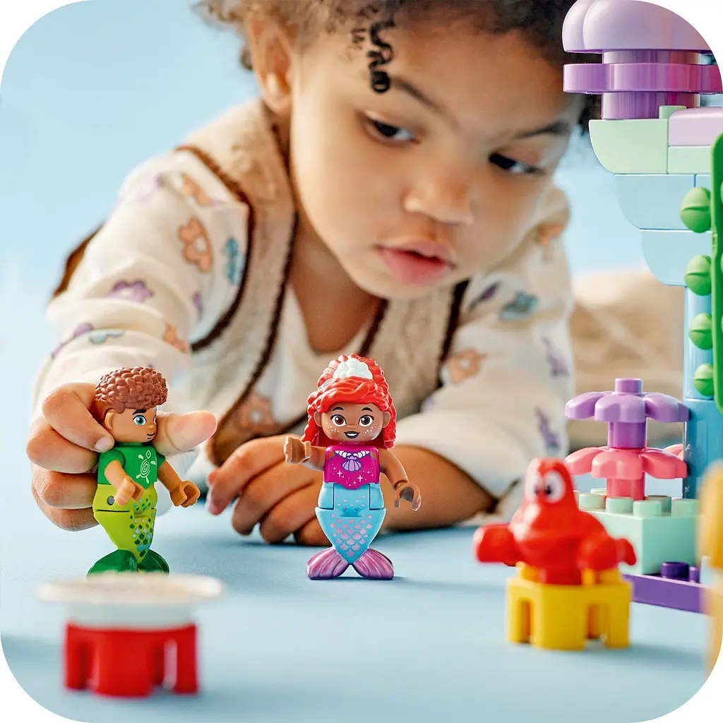 Конструктор LEGO DUPLO Disney Волшебный подводный дворец Ариэль 116 деталей (10435) - фото 8