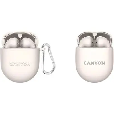 Наушники Canyon TWS-6 Beige (CNS-TWS6BE) - фото 5