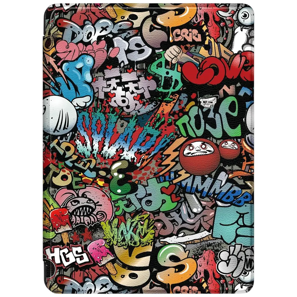 Чехол-книга BeCover Smart Case для Amazon Kindle Paperwhite 11th Gen. 2021 Graffiti (707214) - фото 2