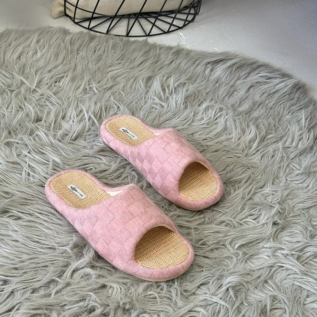 Кімнатні капці жіночі MBM My Home Nika Pink розмір 40-41 рожеві (SL-19 40-41 PINK) - фото 6