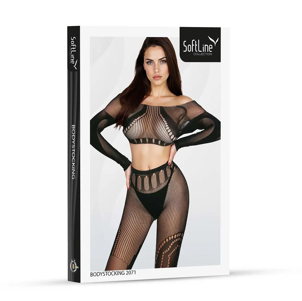 Бодістокінг SoftLine 2071, One Size (чорний) - фото 4
