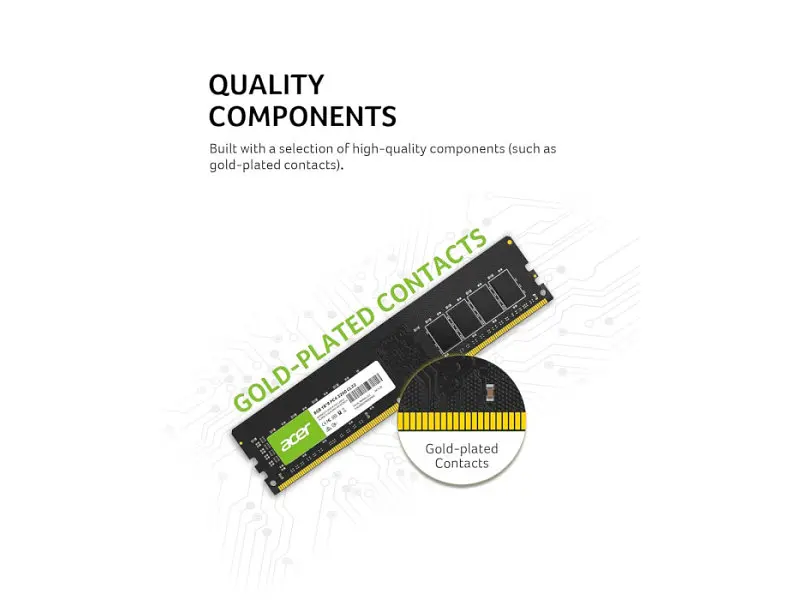 Пам'ять для настільних комп'ютерів Acer 8 GB DDR4 3200 MHz UD100 (BL.9BWWA.222) - фото 4