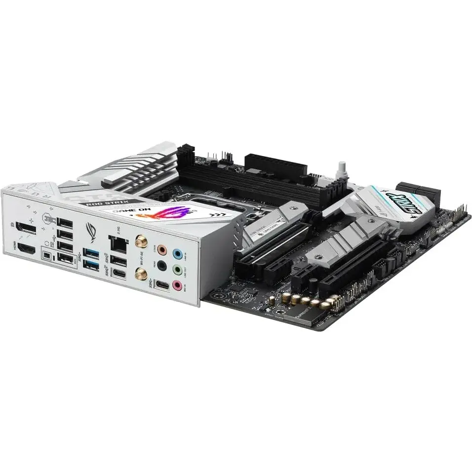 Материнская плата Asus Rog Strix B760-G Gaming WIFI s1700 B760 4xDDR5 M.2 HDMI DP Wi-Fi BT mATX - фото 5