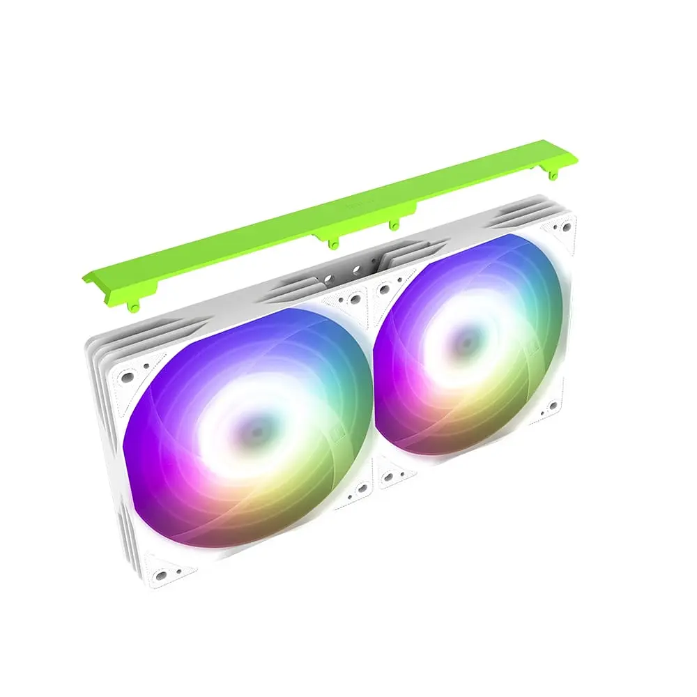 Zalman Система рідинного охолодження Alpha 2SE A24 ARGB, LGA1851, 1700, 1200, 115x, AM5, AM4, TDP 320W, білий - фото 5