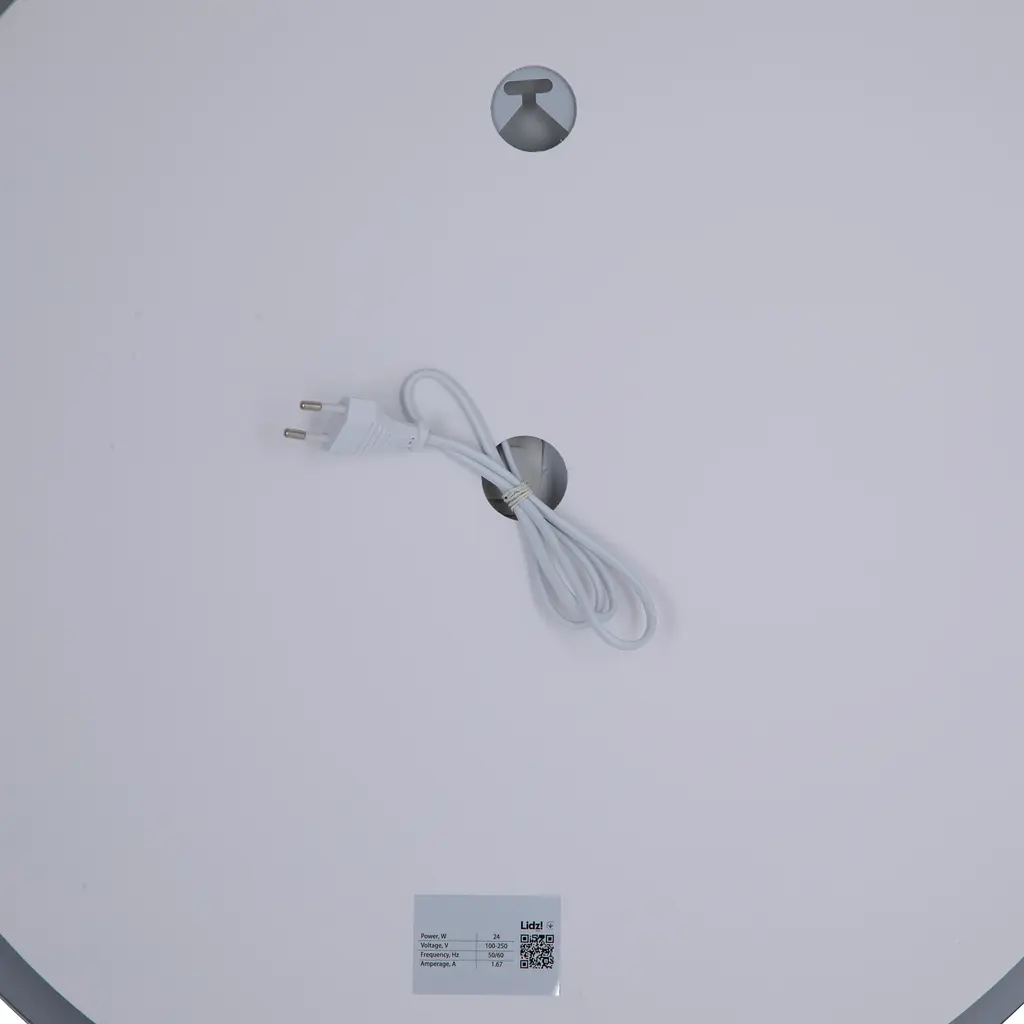 Дзеркало Lidz Aria R600 з LED-підсвічуванням Touch, з антизапотіванням, з диммером яскравості LD78LR600 - фото 9