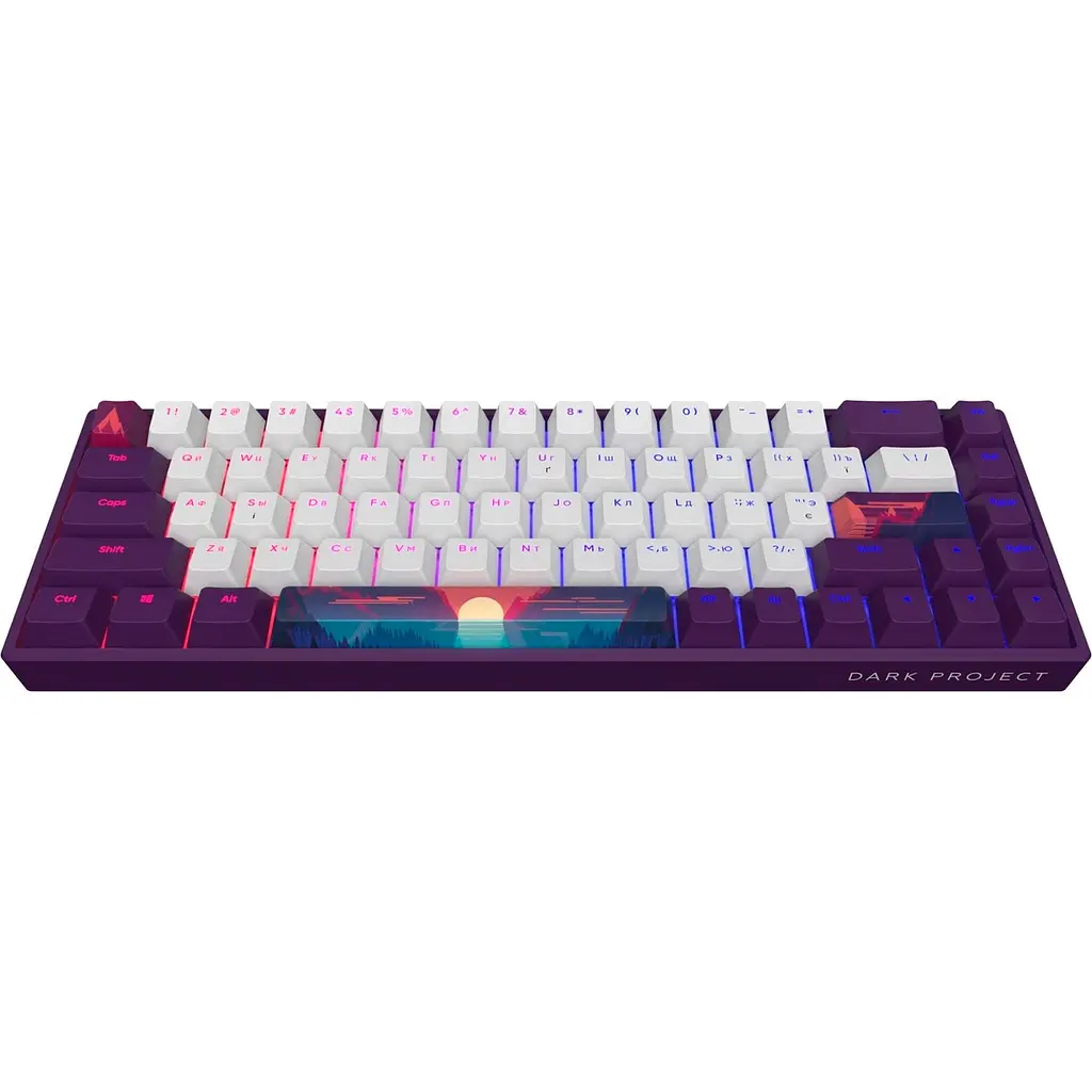 Клавиатура Dark Project 68 Sunrise ENG/UA [DPP68_GSH_SUNR_ANSI_UA] [104408] - фото 2