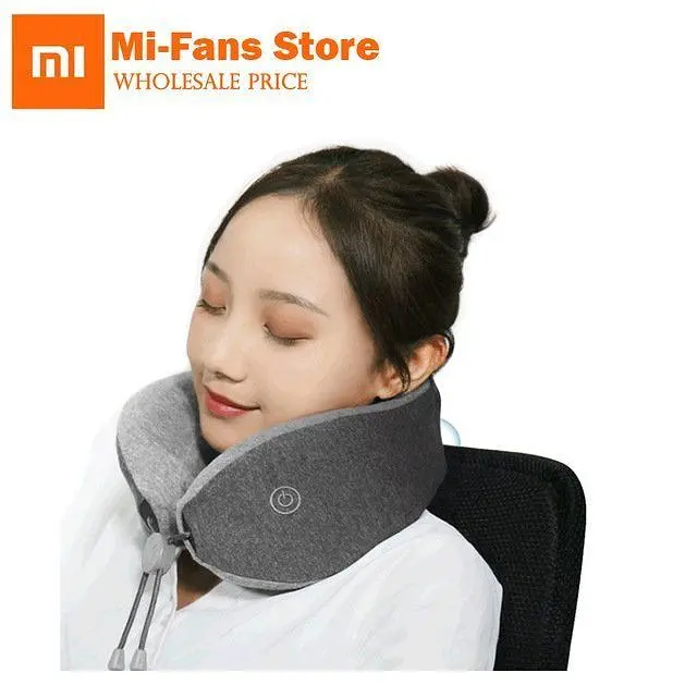 Масажер для шиї Xiaomi Mijia LF Neck Massage Pillow Grey (LR-S100/LF-TJ001) [24404] - фото 3