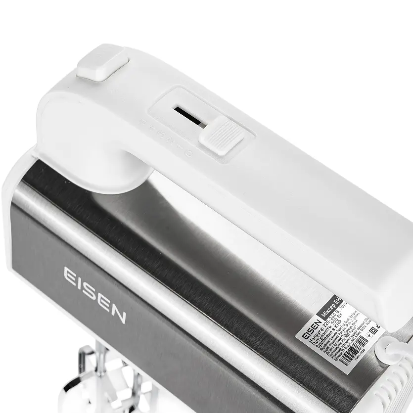 Миксер Eisen EHM-55W бело-серый (EHM-55W) - фото 5