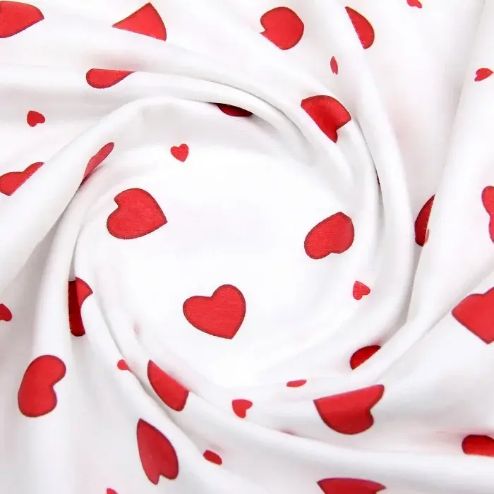 Фланелеві пелюшки Cosas Ruby Hearts 80х80 см біло-червона (FlannelDiapers_RubyHearts_80x80) - фото 4