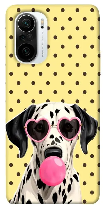 TPU чохол Demsky Pinky dolmatin для Xiaomi Redmi K40 / K40 Pro / K40 Pro+ / Poco F3