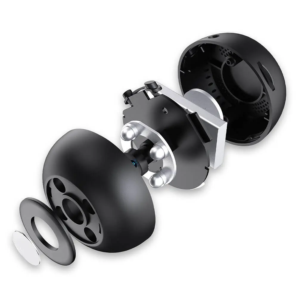 Камера відеоспостереження бездротова PIX-LINK A10 Нічне бачення, тривожний сигнал Wi-Fi Black (17619) - фото 3