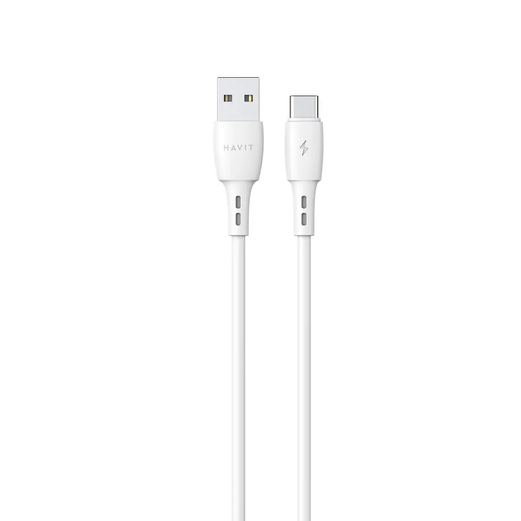 Кабель USB - USB-C HAVIT CB620C-L 3A 2м White HAVIT (29246-000)