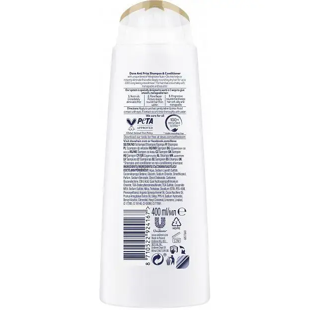 Шампунь Dove Nutritive Solutions Поживний догляд для сухого волосся 250 мл - фото 2