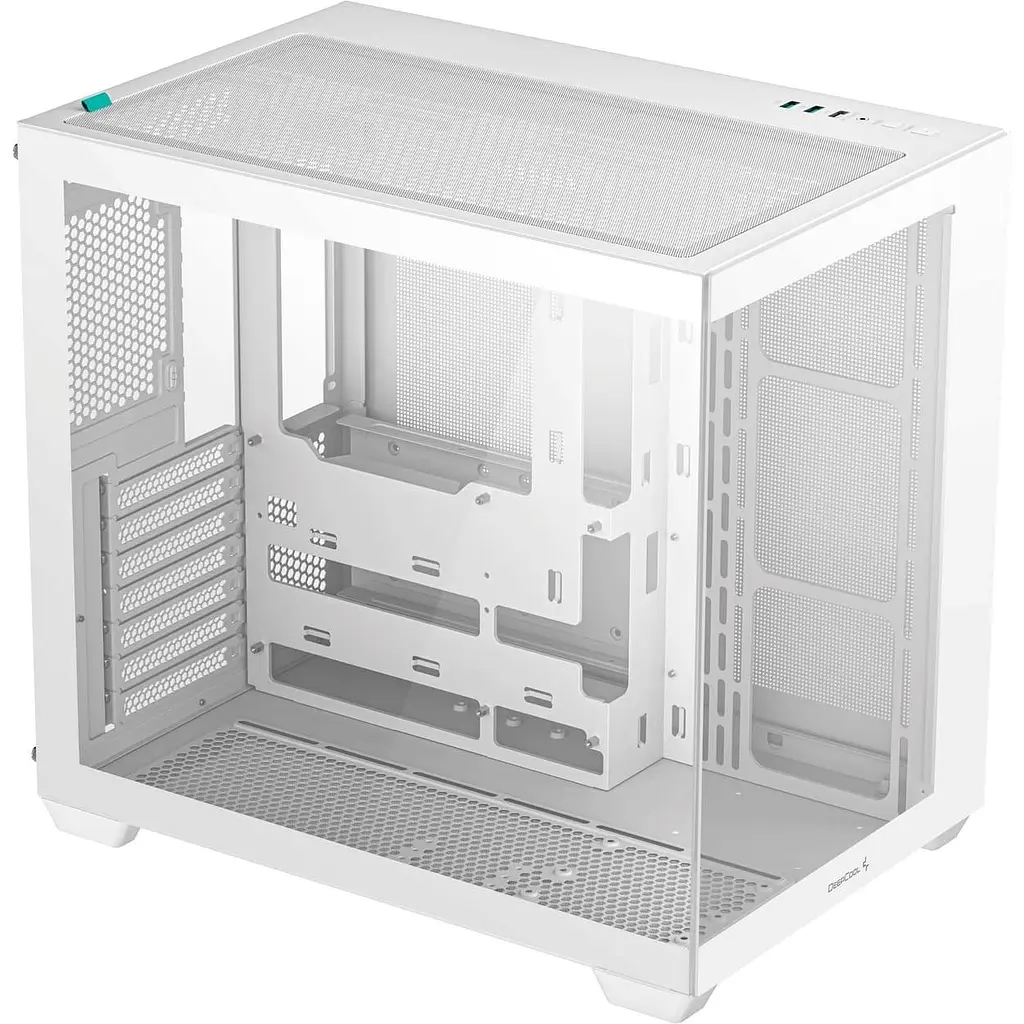Корпус Deepcool CG530 Tempered Glass без БП White (R-CG530-WHNDA0-G-1) - фото 3