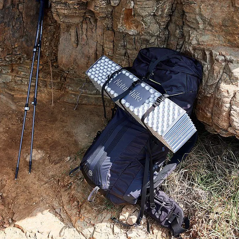 Килимок складаний IXPE Naturehike CNK2300DZ017, алюмінієва плівка, 200x65х2 см, темно-блакитний - фото 8