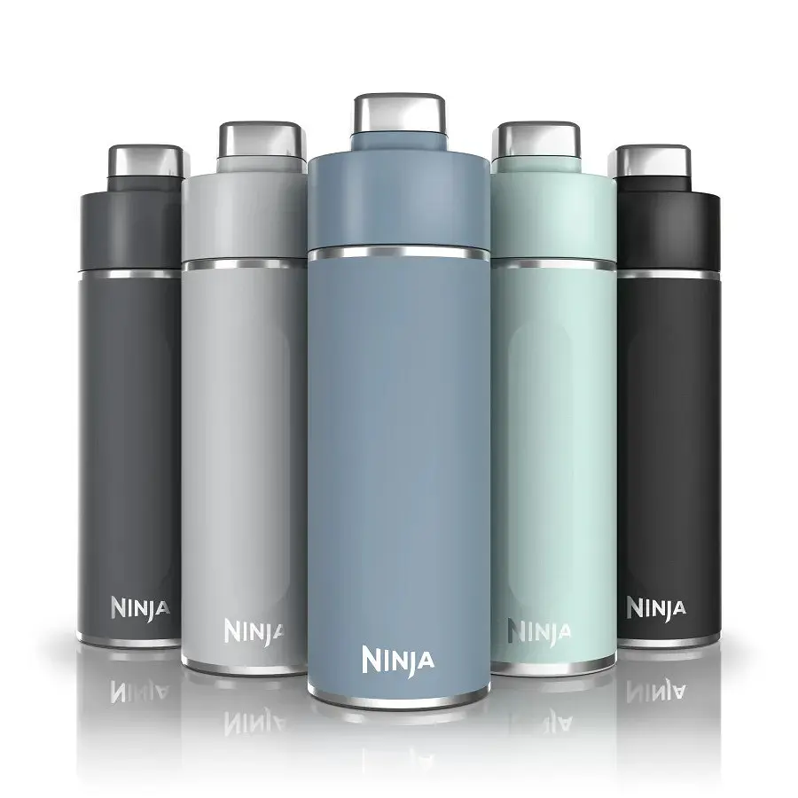 Термопляшка Ninja Thirsti 530 мл Чорний (DW1801EUUKBK) - фото 3