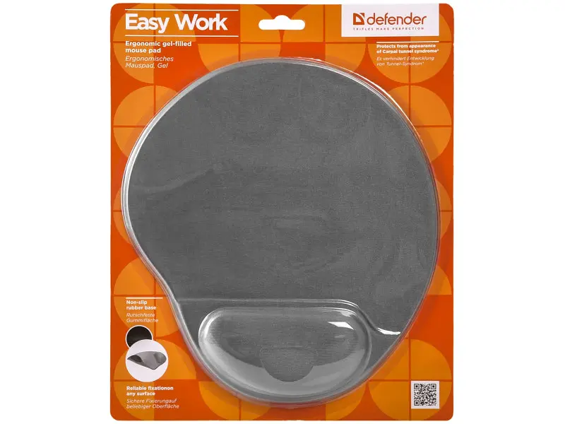 Килимок для миші Defender Easy Work Grey (50915) - фото 3