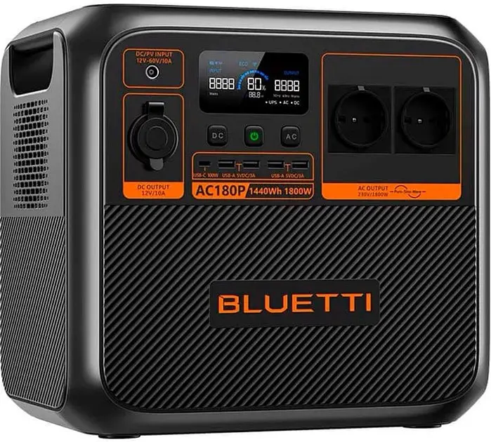 Зарядна станція Bluetti AC180P 1800W 1440Wh - фото 5