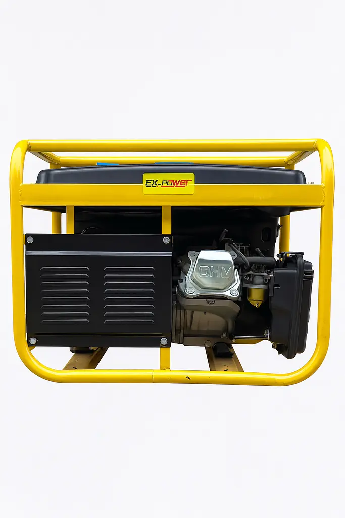 Генератор бензиновий EX-POWER P3500E 3.0 кВт мідна обмотка електро стартер - фото 3